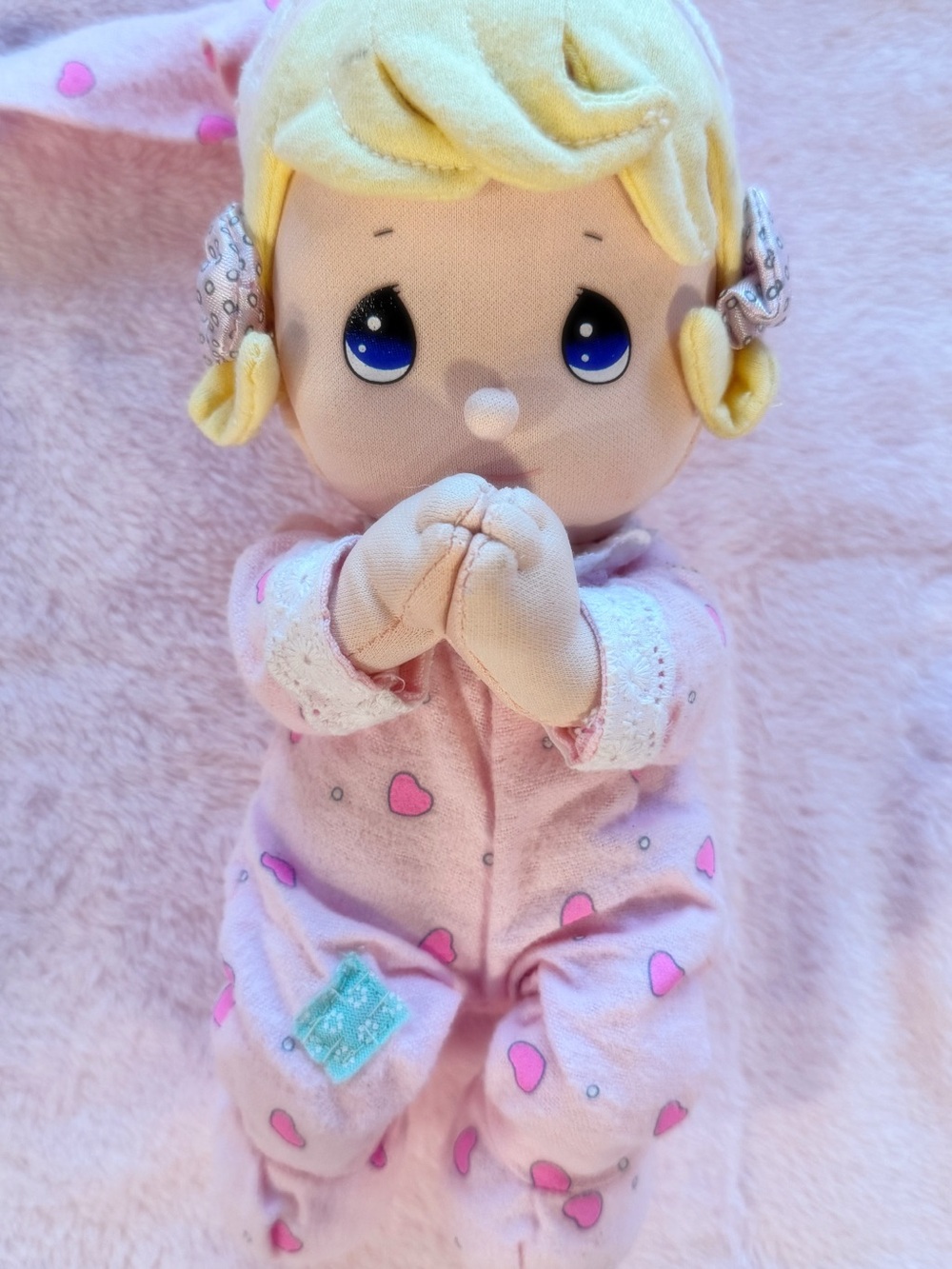 Vintage Precious Moments Prayer Plush Doll